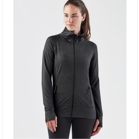 MAKE ME AN OFFER NWOT Stormtech Pacifica BLACK Full zip Performance Jacket -sz S - Picture 2 of 16